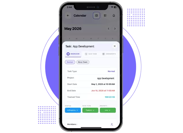 Project Based Time Management